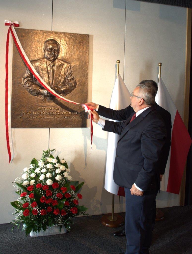 Obchody 100-lecia historii Transportowego Dozoru Technicznego - na zdjęciu Andrzej Adamczyk, Minister Infrastruktury,